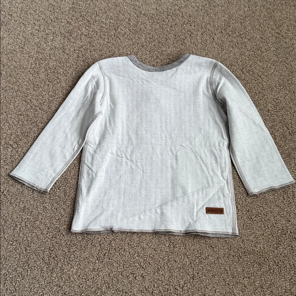 130 NWT Robeez Baby Boy‎ Reversible Long Sleeve T Shirt - Size: 9-12 Months